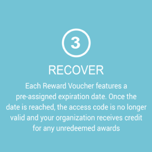 3 - Recover - Reward Vouchers